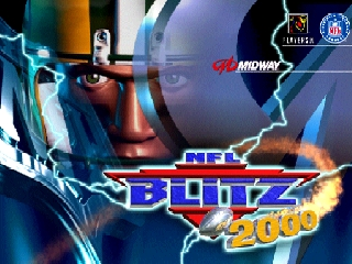NFL Blitz 2000 (USA) Title Screen